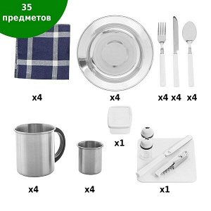 Набор для пикника 3171 36 предметов 9 л (4)