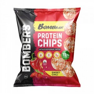 BOMBBAR чипсы протеиновые 50 гр. (Сладкий чили