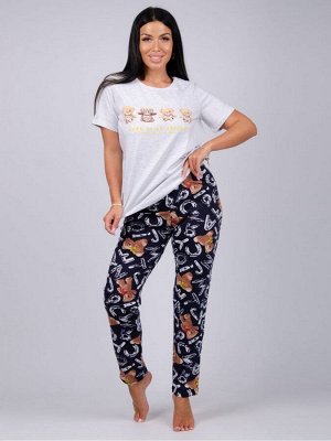 Пижама женская ML-Винни 2 (брюки) распродажа