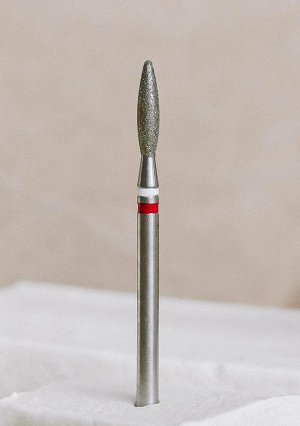 Фреза алмазная SAGITTA White Stripe, пламя закругленное, синяя, 0,23мм, шт, арт. SGT-Ф22