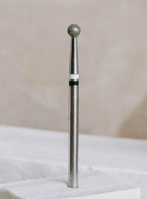 Фреза алмазная SAGITTA White Stripe, шар, зеленая 0,3мм, шт, арт. SGT-Ф5