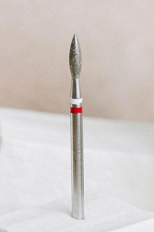 Фреза алмазная SAGITTA White Stripe, пламя, красная, 0,23мм, шт, арт. SGT-Ф15