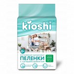 Пеленки впитывающие одноразовые KIOSHI M, 60*60, 30 шт