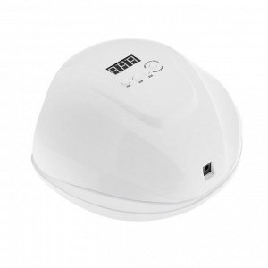 Лампа для маникюра Luazon LUF-02, UV/LED, 36 диодов, 54 Вт, таймер, 220 В, белая