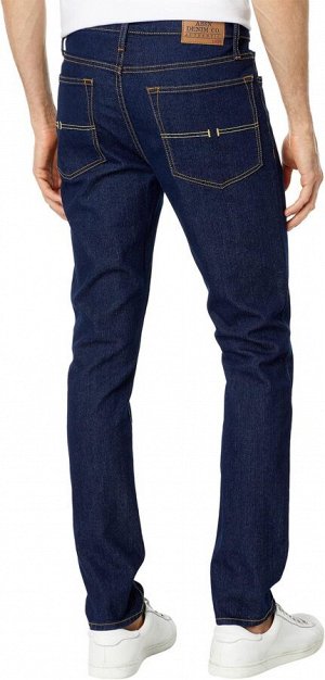 U.S. POLO ASSN. Stretch Skinny Five-Pocket Denim Jeans in Blue