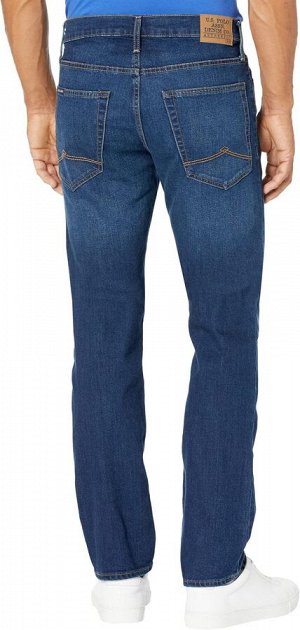 U.S. POLO ASSN. Slim Straight Stretch Jeans Denim in Blue
