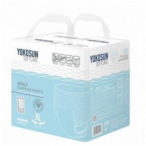 Yokosun подгузники-трусики для взрослых XL №10