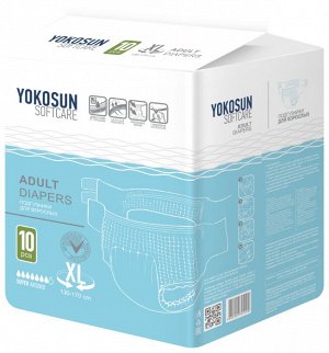Yokosun Подгузники для взрослых XL(130-170см) №10