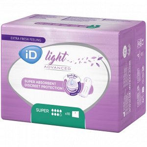 Прокладки iD Light урологические по ND961900 для женщин Super №10