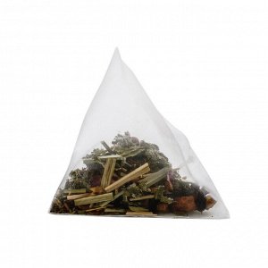 Чай травяной Малина с мятой в пирамидках