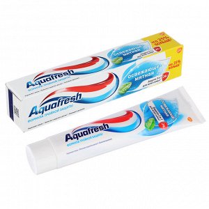 Зубная паста Аквафреш 3+ освежающе-мятная, 125 мл