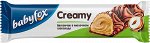 Вафельный батончик Baby Fox Creamy молочно-ореховый 23г /24