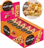 Батончик Nut N Go миндально-арахисовый с клюквой 50г