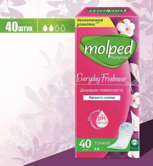 Прокладки ежедневные MOLPED Everyday Freshness, 40шт