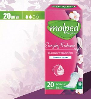 Прокладки ежедневные MOLPED Everyday Freshness, 20шт