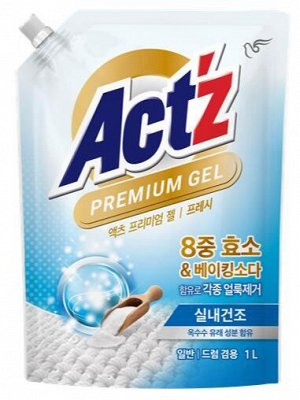 ACT'Z Гель д/стирки белья концентрированный "Fresh" 1л /Арт-1074512001/882869