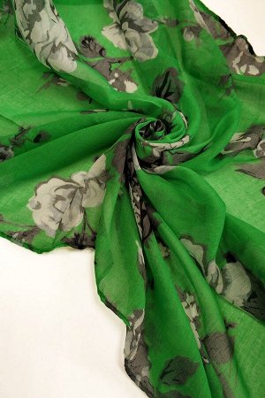 Шарф-11070 Фасон: Шарф
Материал: Хлопок
Цвет: Серый, Зеленый

Шарф "Крупные цветы" серо-зеленый
Легкий палантин из мягкого материала с высоким содержанием вискозы. Красочный принт «цветы» отлично до