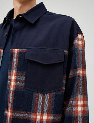 Рубашка Lumberjack с классическим карманом на воротнике