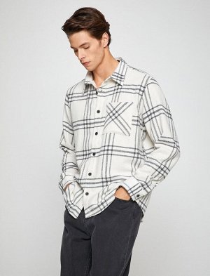 Рубашка в клетку Lumberjack с классическим воротником и карманом