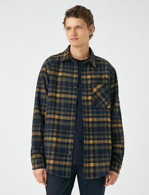 Рубашка Lumberjack с классическим воротником, длинными рукавами и карманами на пуговицах