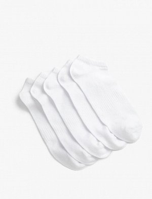 Мужские базовые носки, набор из 5 текстурированных носков