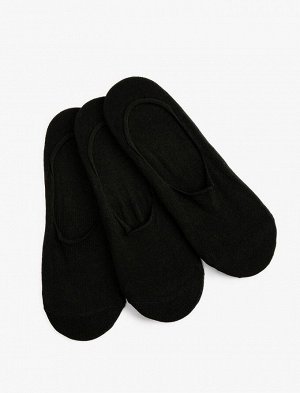 Мужские носки-балерины, комплект из 3 шт