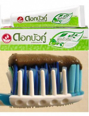 Тайская зубная паста Твин Лотус Twin Lotus Original herbal Toothpaste 40 g., Традиционная тайская зубная паста с целебными травами "Оригинальная формула" 40 гр.