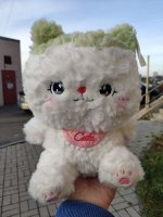 Игрушка мягкая Кошечка, 21 см