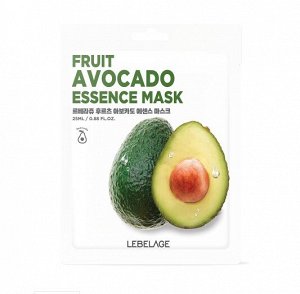 Lebelage Маска-салфетка с авокадо Fruit Avocado Essence Mask