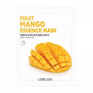 Lebelage Маска-салфетка с манго Fruit Mango Essence Mask
