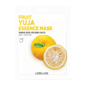 Lebelage Маска-салфетка с экстрактом юдзу Fruit Yuja Essence Mask