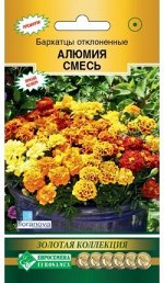 Бархатцы отклоненные Алюмия, смесь (10 шт)