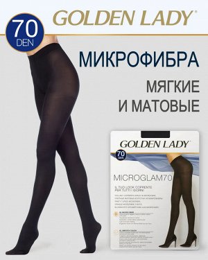 Micro Glam 70 плотные колготки из мягкой микрофибры, с ластовицей