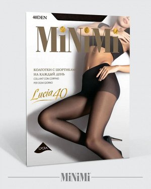 MINIMI LUCIA 40 колготки женские классические эластичные с усиленными шортиками