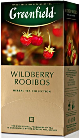 Чай Greenfield Wildberry Rooibos 25 пакетиков