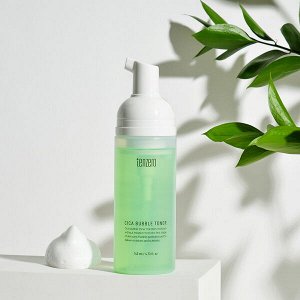 Пузырьковый тонер с центеллой азиатской TenZero Cica Bubble Toner, 140мл