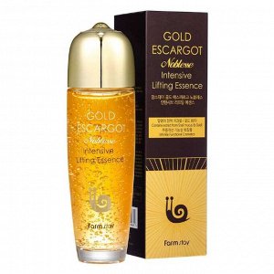 FarmStay Лифтинг-эссенция для упругости кожи с муцином улитки Gold Escargot Noblesse Intensive Lifting Essence