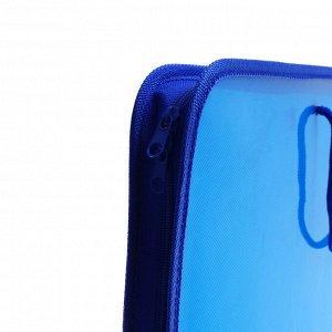 Папка для чертежей и рисунков А3, 460 х 320 х 25 мм, с ручками, пластиковая, молния вокруг, "Офис"