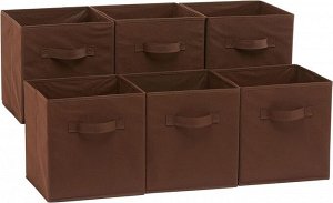 Amazon Basics Storage Cube Box - складные коробки для хранения 6 штук