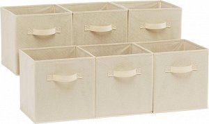 Amazon Basics Storage Cube Box - складные коробки для хранения 6 штук
