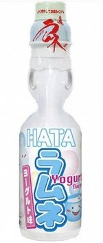 HATA KOSEN Ramune Напиток газированный &quot;Рамунэ&quot; со вкусом йогурта, 200мл /30