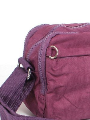 Сумка женская текстиль BoBo-9923-5,  3отд,  плечевой ремень,  фиолетовый 258160