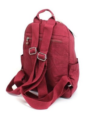 Рюкзак жен текстиль BoBo-8901,  1отд,  5внеш,  3внут/карм,  бордо 258167
