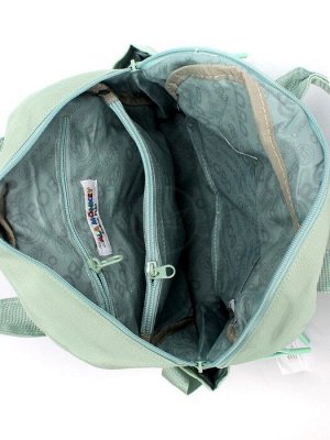 Рюкзак жен текстиль BoBo-3201  (сумка-change),  1отд. 5внеш,  5внут/карм,  мята 258169