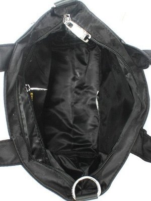 Сумка женская текстиль BoBo-8839-1,  1отд,  плечевой ремень,  черный 258159