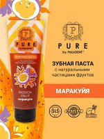 Зубная паста PURE by PresiDENT Маракуйя 100 г, шт