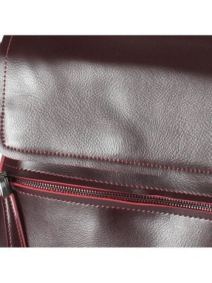 Рюкзак жен натуральная кожа JRP-1005,   (change)  1отд,  5внут+2внеш/карм,  бордо 227970
