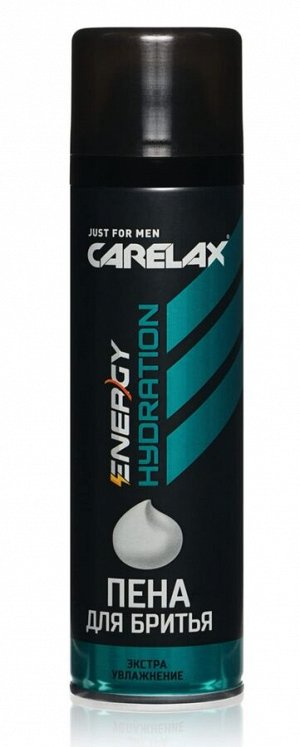 Carelax ENERGY Пена для бритья HYDRATION 200мл