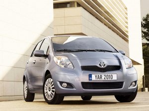 Ковры салонные Toyota Yaris (седан) 2WD (2006 - 2010) левый руль