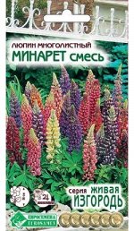 Люпин многолистный МИНАРЕТ , смесь (0,5гр)